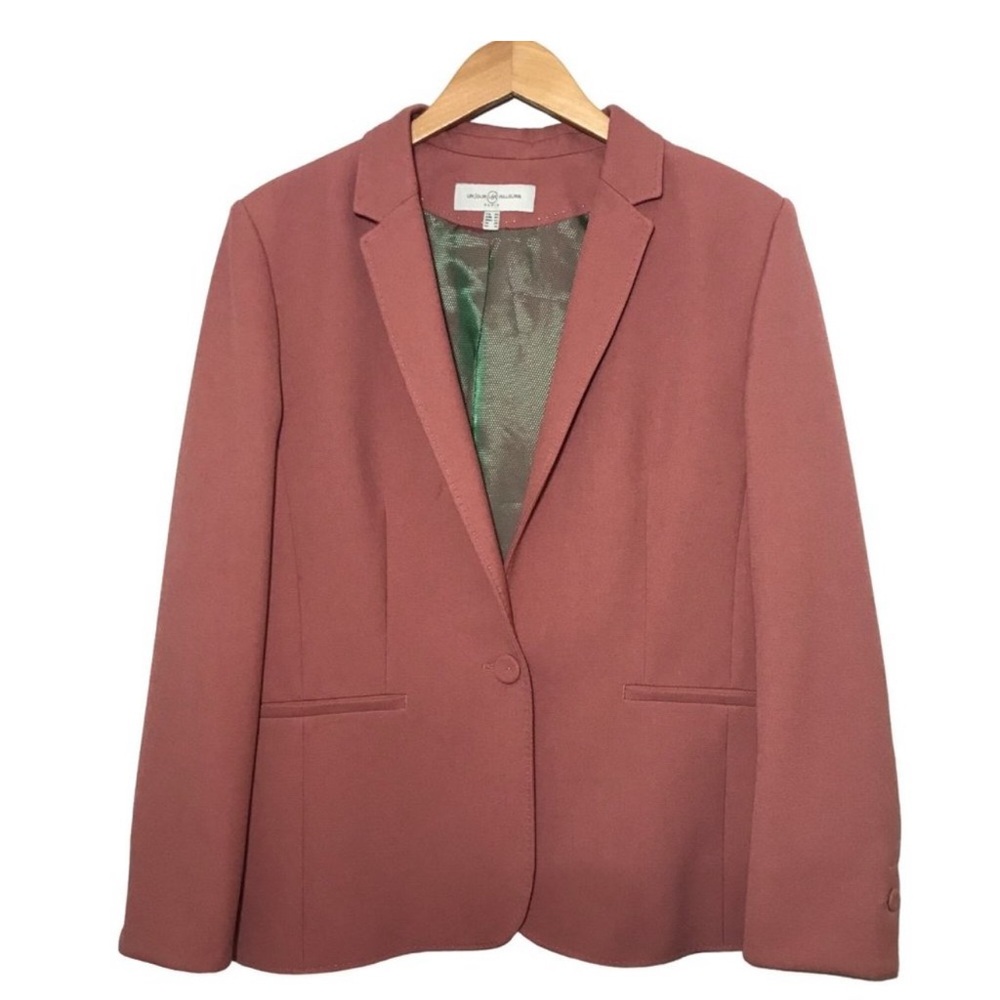 Un Jour Ailleurs Paris Dusty Rose Blazer - Size 16